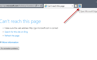 Jak ukryć przycisk Microsoft Edge w przeglądarce Internet Explorer w systemie Windows 10