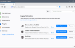 Jak włączyć starsze rozszerzenia w przeglądarce Firefox 57