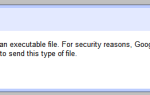 Jak wysłać plik wykonywalny za pośrednictwem Gmaila
