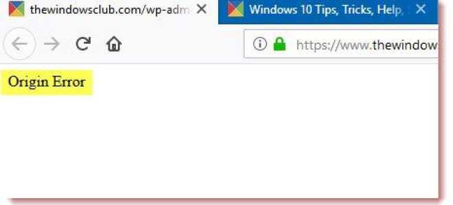Napraw błąd podczas ładowania strony internetowej
