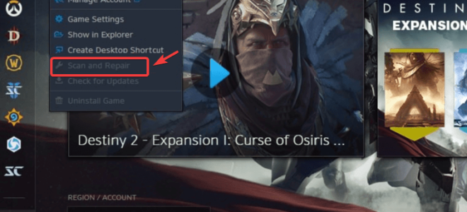 Destiny 2 nie udało się pobrać plików konfiguracyjnych [Poprawka]