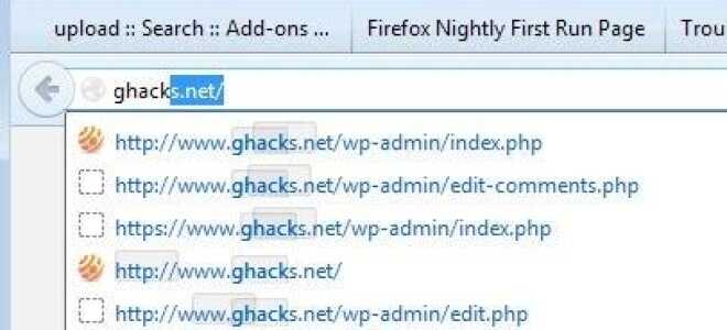 Przytnij pasek lokalizacji w przeglądarce Firefox 3, aby wyświetlić wyniki w jednym wierszu