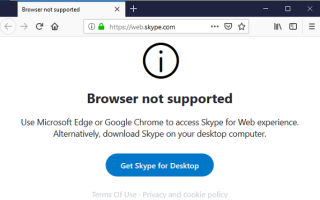 Jak sprawić, by Skype dla sieci działał w przeglądarce Firefox