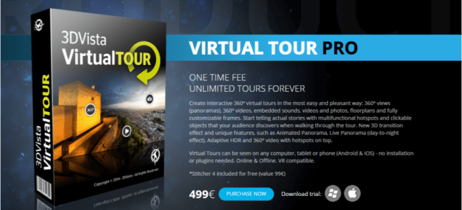 5 najlepszych programów instruktażowych do tworzenia wirtualnych wycieczek domowych 360 °