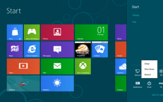 Jak zamknąć system Windows 8