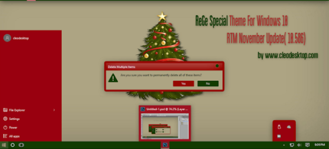 Top 6 motywów świątecznych dla systemu Windows 10 do zainstalowania w 2018 roku