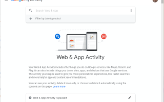 Jak automatycznie usuwać Aktywność w internecie i aplikacjach Google