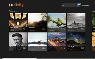 Picfinity przenosi 500 pikseli na Windows 8, Windows 10