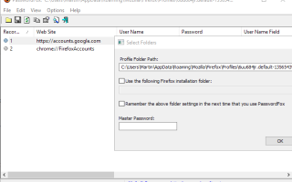 Jak wyeksportować hasła do Firefoksa w przeglądarce Firefox 57+