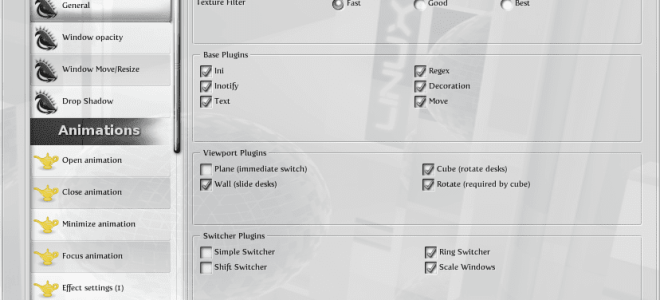 Jak skonfigurować Compiz w Elive