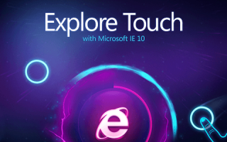 Jak uzyskać Touch Internet Explorer w systemie Windows 10