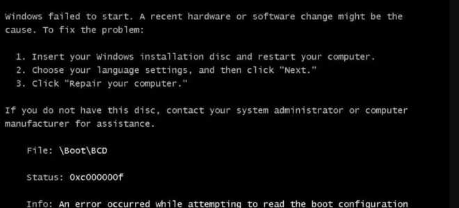 Poprawka: błąd 0xc00000f podczas uruchamiania systemu Windows 10 | Naprawić