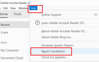 Dlaczego mojej drukarki nie ma w programie Adobe Reader?