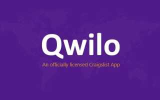 Najlepsza aplikacja Craigslist dla systemu Windows 8, 10: Qwilo