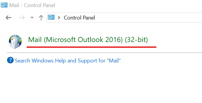 Poczta Outlook Stara konfiguracja coś poszło nie tak