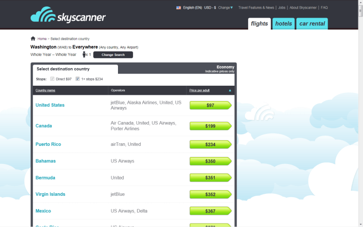 Skyscanner wind8apps