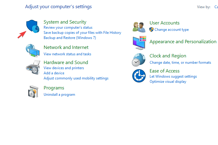 system panelu sterowania i bezpieczeństwo