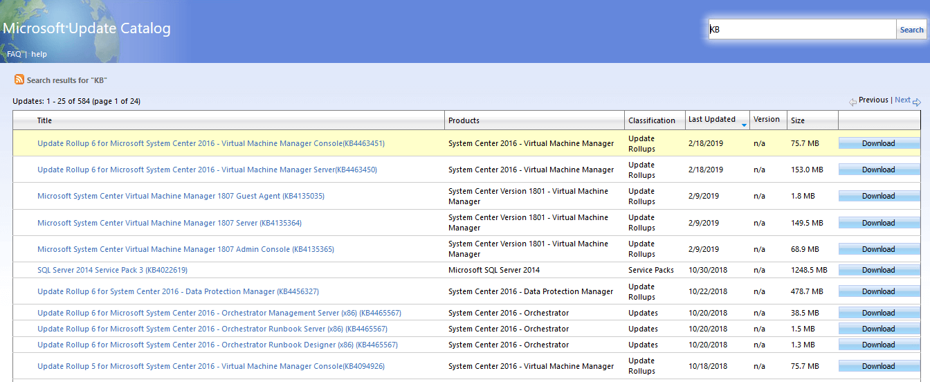 lista aktualizacji błąd aktualizacji 0x80070424