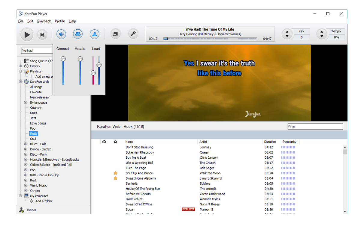 oprogramowanie karaoke do odtwarzacza karafun na komputer z systemem Windows