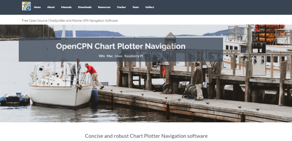 OpenCPN - oprogramowanie do nawigacji morskiej