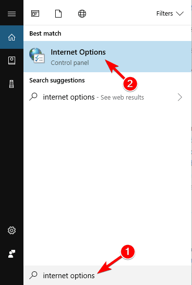 Mogą't connect to the proxy server Microsoft Edge