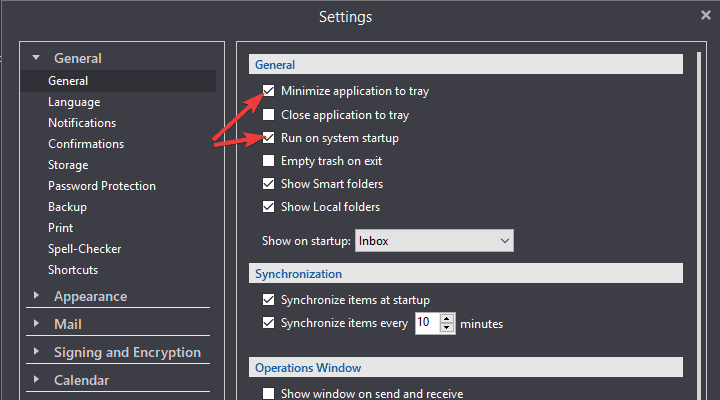 wygrał ich klient't start on Windows 10