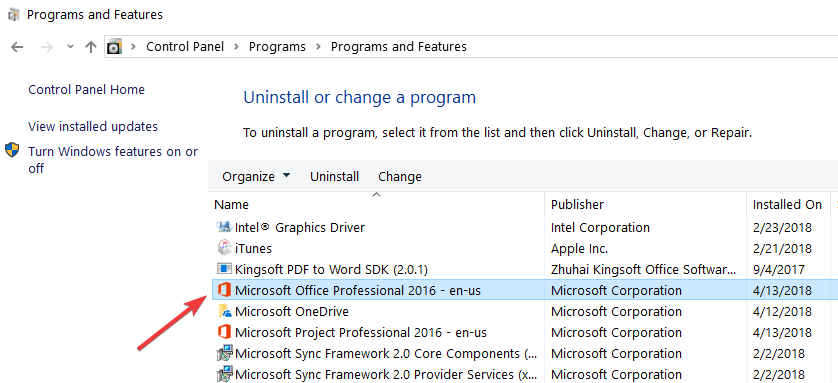 naprawa biura Microsoft