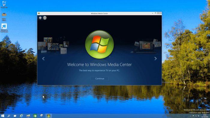 Windows 10 Media Center Wind8apps