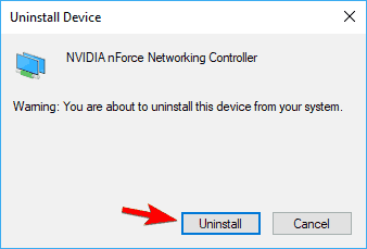 Ethernet nie't have IP configuration