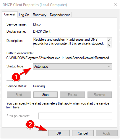 Ethernet nie't have a valid IP configuration Unidentified Network