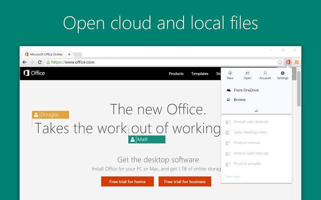 Office chrome extension jak wyświetlić dokument biurowy w przeglądarce