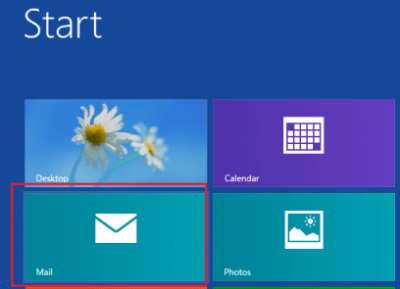 aplikacja poczty Windows 8