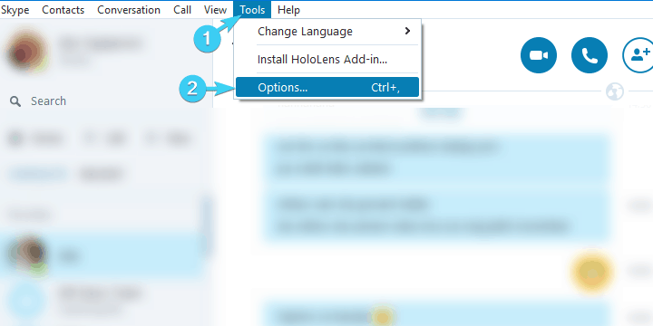 skype wyrzuca mnie z gry