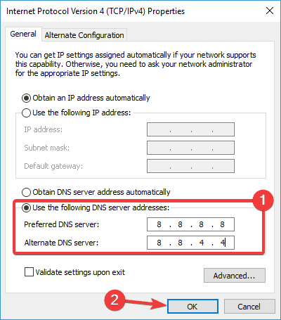 dns zmieniają buforowanie drgań