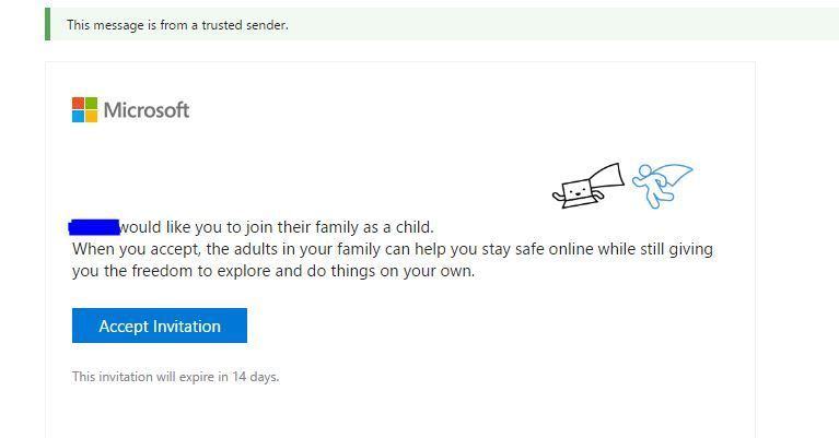 microsoft-family-bezpieczeństwo-zaakceptuj-zaproszenie