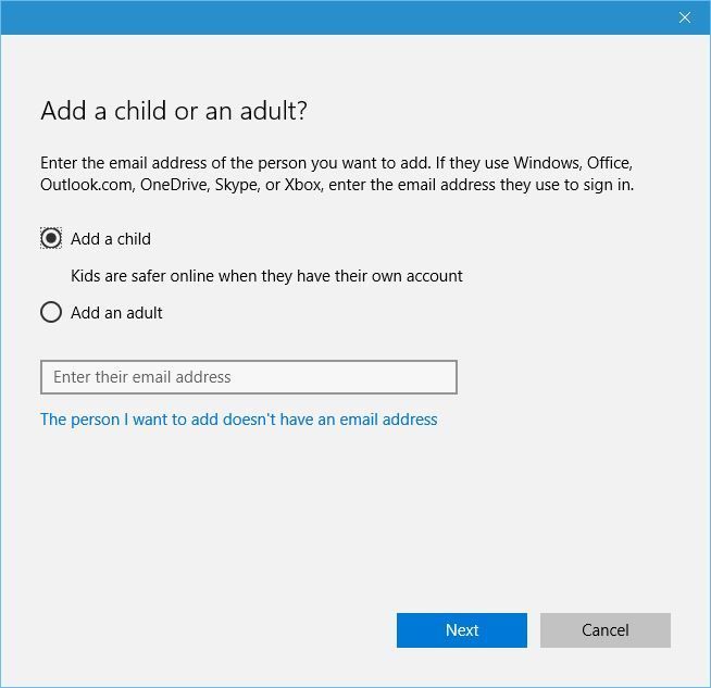 microsoft-family-security-add-child