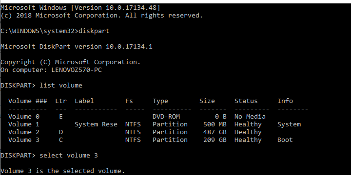 instalacja systemu Windows napotkała nieoczekiwany błąd