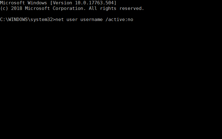 net user active polecenie Windows 10 ponownie pojawia się usunięte konto użytkownika