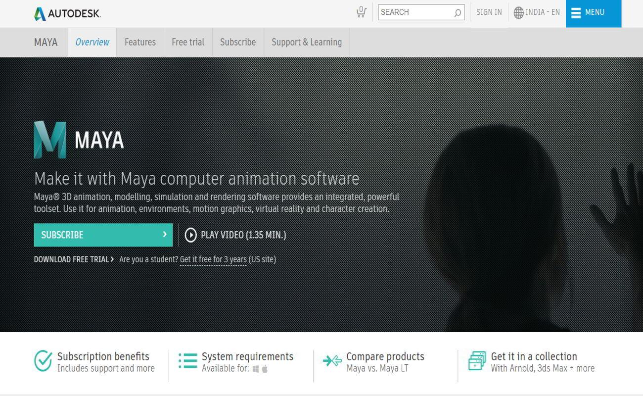 Najlepsze oprogramowanie do modelowania 3D Autodesk Maya