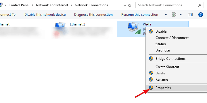 VPN nie działa z Chrome