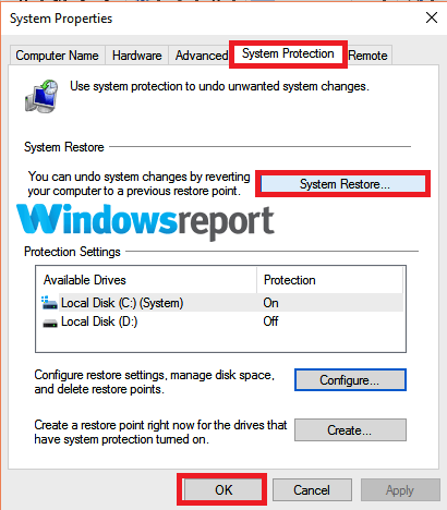 przywracanie systemu Problemy z Taskhost.exe