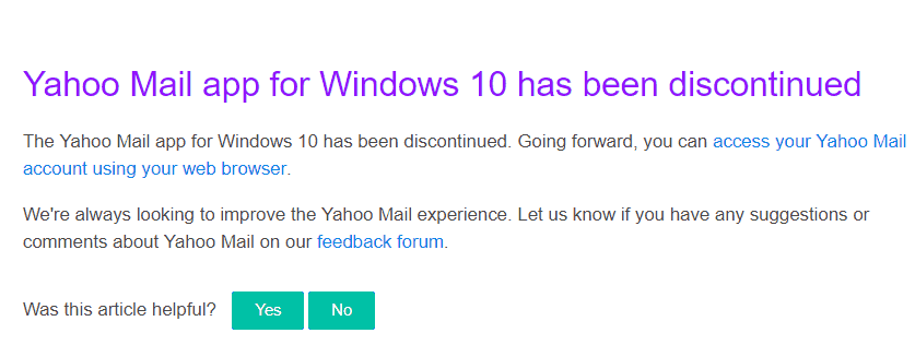 pobierz aplikację sklepową Yahoo Mail