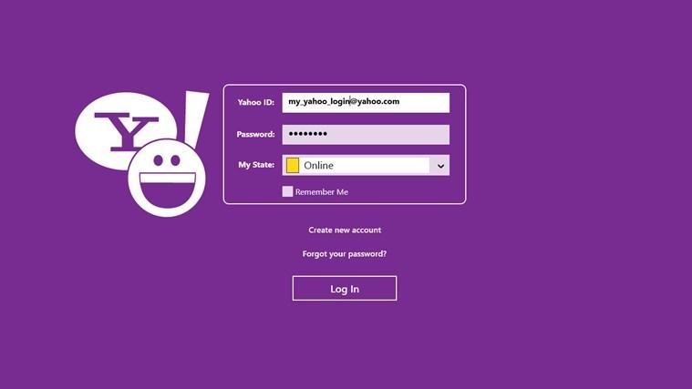 Yahoo Messenger Windows 8