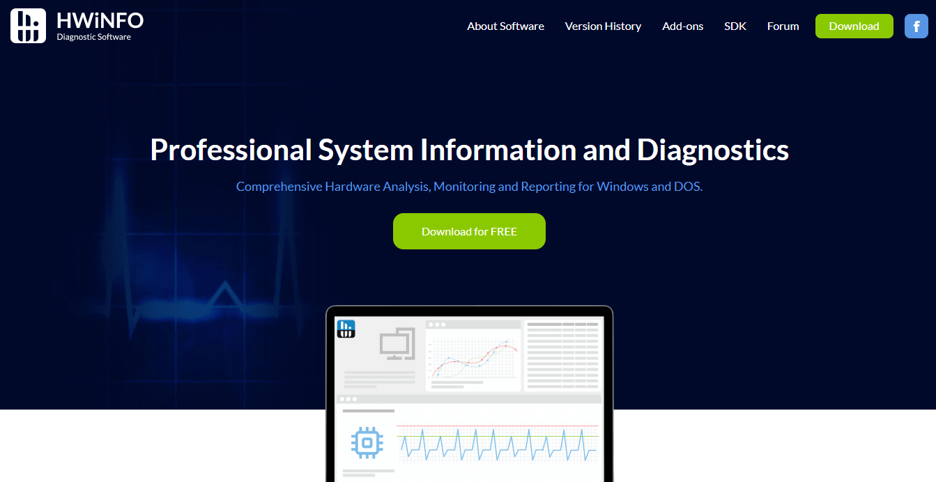 HWiNFO - oprogramowanie specyfikacji systemu