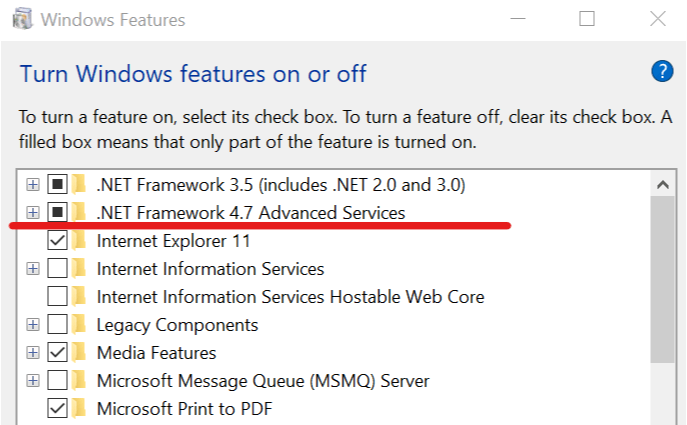 Napraw Net Framework