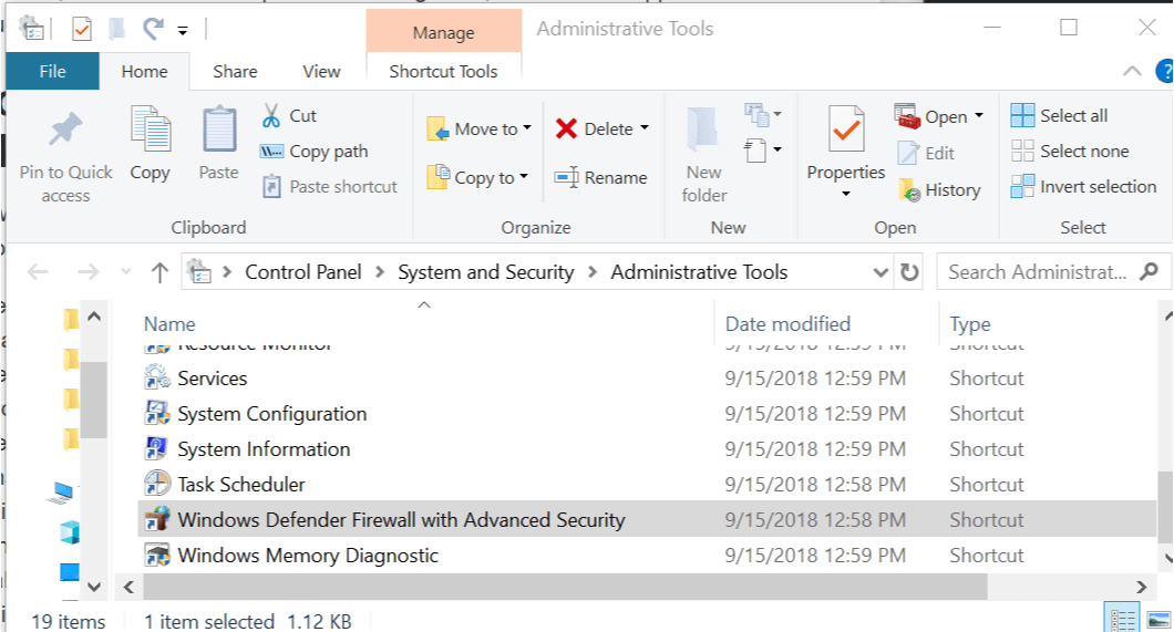 Zapora systemu Windows Defender z zaawansowanymi zabezpieczeniami