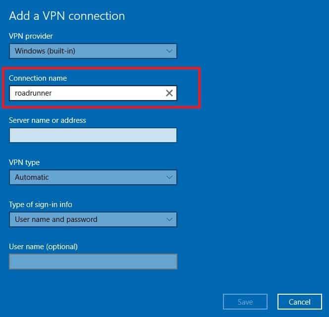 VPN nie jest kompatybilny z Windows 10