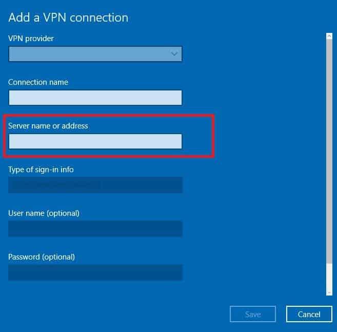 VPN nie jest kompatybilny z Windows 10