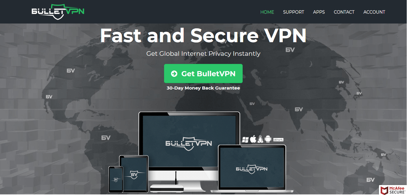 bulletvpn najlepszy VPN na Jamajce