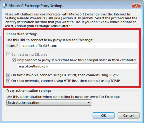 program Outlook 2016 nie obsługuje ręcznej konfiguracji kont Exchange